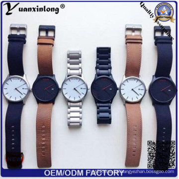 Yxl-929 Relogio Masculino Watch Men Military Quartz Watch Chronograph Mens Watches Top Brand Luxury Leather Sports Wristwatch